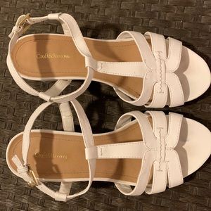 Croft and Barrow White Heels